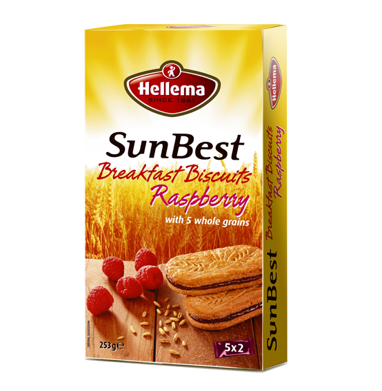 SunBest Breakfast Biscuits Raspberry
