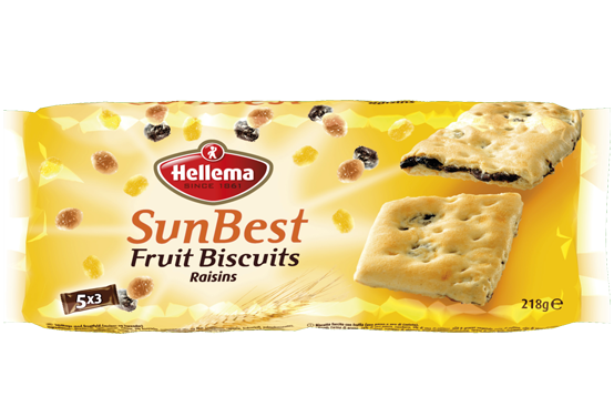 SunBest Fruit Biscuits Natural
