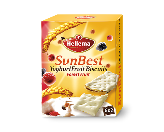 SunBest Yoghurt Fruit Biscuits Forest Fruits