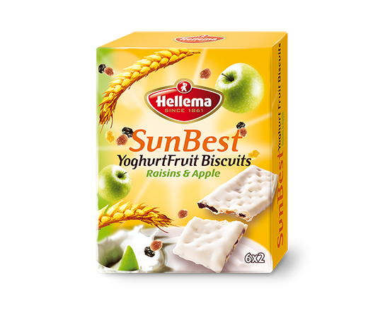 SunBest Yoghurt Fruit Biscuits Apple