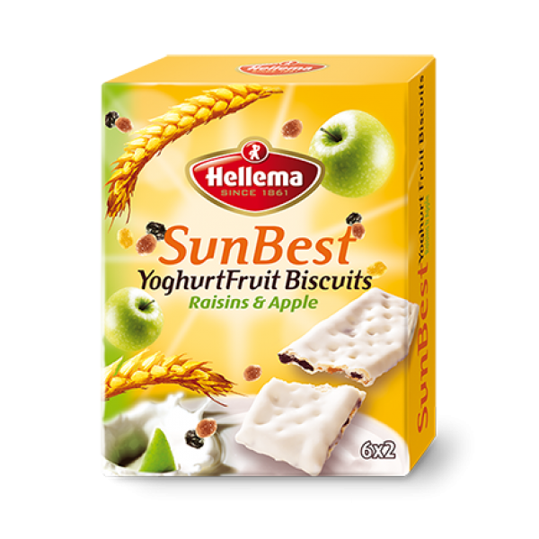 SunBest Yoghurt Fruit Biscuits Apple