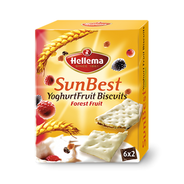 SunBest Yoghurt Fruit Biscuits Forest Fruits